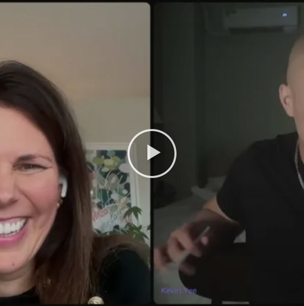 Video thumbnail of Megan Akatu in a recorded conversation with guest Kevin Yee